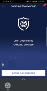 Samsung Knox Manage 25.11(03.A) screenshot 2