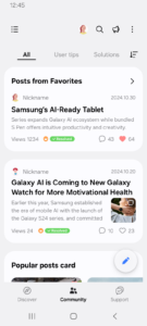 Samsung Members 5.4.00.10 screenshot 2
