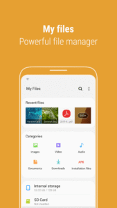 Samsung My Files 15.4.00.82 screenshot 1