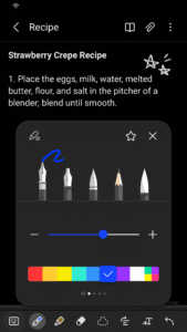 Samsung Notes 4.4.29.33 screenshot 7