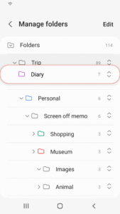 Samsung Notes screenshot 2