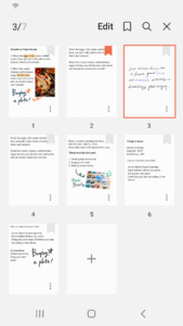 Samsung Notes screenshot 5