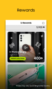Samsung Plus Rewards 3.5.1 screenshot 1