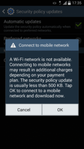 Samsung Security Policy Update SPD_v2_1408_5_2 (noarch) (Android 3.22.1.151241 screenshot 2