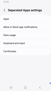 Samsung Separated Apps 3.1.10.10 screenshot 4
