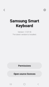 Samsung Smart Keyboard screenshot 2