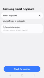 Samsung Smart Keyboard screenshot 6