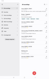 Samsung Voice Recorder 21.5.72.02 screenshot 8