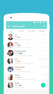 SayHi Chat Meet Dating People 21.63 screenshot 1