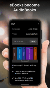 SayIt: Read with Ears 3.1 screenshot 2