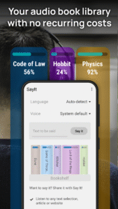 SayIt: Read with Ears 3.1 screenshot 4