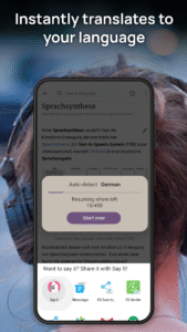 SayIt: Read with Ears 3.1 screenshot 6
