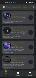 Screen Recorder Unlimited 2.22 screenshot 1