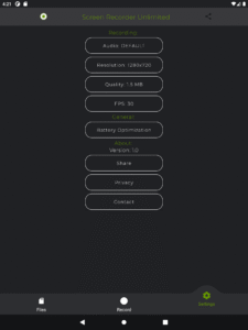 Screen Recorder Unlimited 2.22 screenshot 4