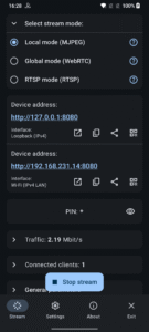 ScreenStream (f-droid version) 4.2.1 screenshot 1
