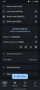 ScreenStream (f-droid version) 4.2.1 screenshot 5