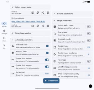 ScreenStream (f-droid version) 4.2.1 screenshot 10