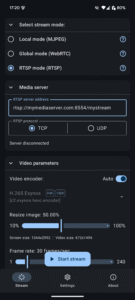 ScreenStream (f-droid version) 4.2.4 screenshot 3