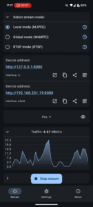 ScreenStream (f-droid version) 4.2.3 screenshot 1