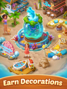 Seaside Escape®: Merge & Story screenshot 13