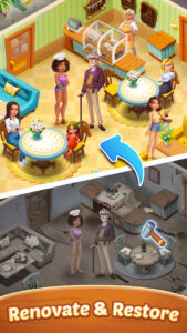 Seaside Escape®: Merge & Story screenshot 4