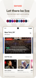 SeatGeek – Tickets to Events screenshot 1