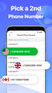 Second Number for Call & Text 6.4.7 screenshot 1