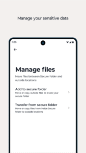 Secure folder 05.0.0.032 screenshot 4