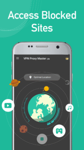 Secure VPN Proxy Master Lite 1.3.7.5 screenshot 1
