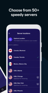 Avast SecureLine VPN & Privacy 6.77.14603 screenshot 2