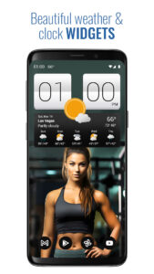 Sense V2 Flip Clock & Weather 8.35.1 screenshot 1