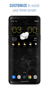 Sense V2 Flip Clock & Weather 8.02.7 screenshot 6