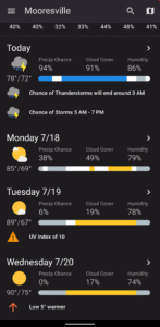 Shadow Weather 3.0.1 screenshot 3