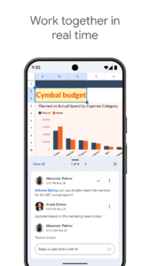 Google Sheets 1.25.341.01.90 screenshot 1