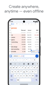 Google Sheets 1.25.341.01.90 screenshot 2