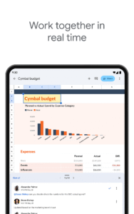 Google Sheets 1.25.341.01.90 screenshot 5