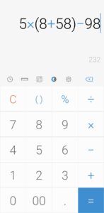 Simple Calculator 3.4.8 screenshot 1