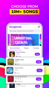 Smule: Sing, Duet & Karaoke 12.4.8b screenshot 1