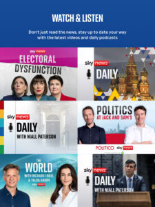 Sky News: Breaking, UK & World 6.6.0 screenshot 12