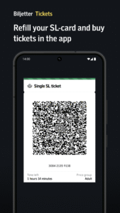 SL-Journey planner and tickets 8.2.6 screenshot 2