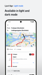 SL-Journey planner and tickets 8.2.6 screenshot 5