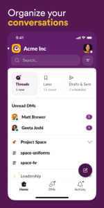 Slack 25.06.10.0 screenshot 2
