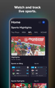 Sling: Live TV + Freestream 9.4.122 screenshot 3
