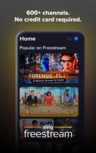 Sling: Live TV + Freestream 9.4.122 screenshot 5