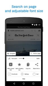 Smart Search & Web Browser 5.9.2 screenshot 2