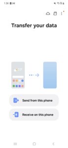 Samsung Smart Switch Mobile 3.7.66.6 screenshot 1