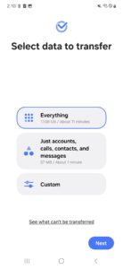 Samsung Smart Switch Mobile 3.7.64.10 screenshot 3