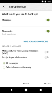 SMS Backup & Restore 5.98 screenshot 4