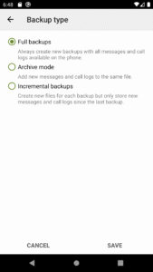 SMS Backup & Restore 5.95 screenshot 8