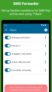 SMS forwarder 10.6.6 screenshot 1